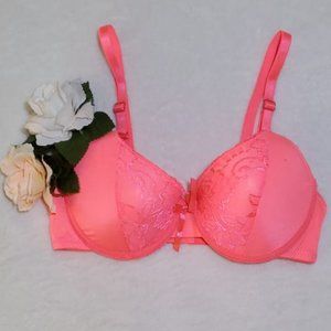 Orange Full Cover Bra